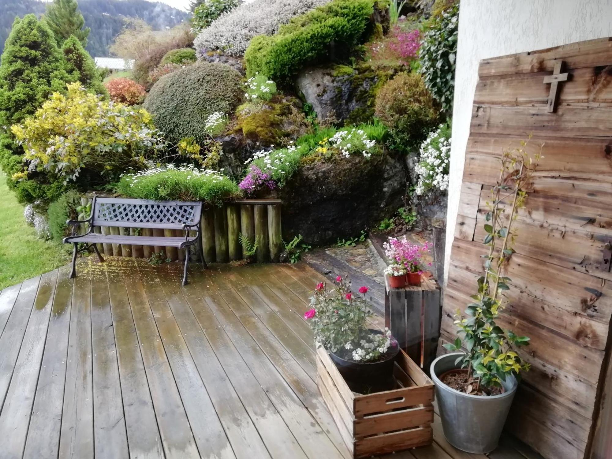 Chambres En Chalet Petit Dejeuner Inclus La Cote d'Arbroz Εξωτερικό φωτογραφία